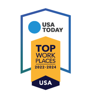 USA Today Top Places to Work logo