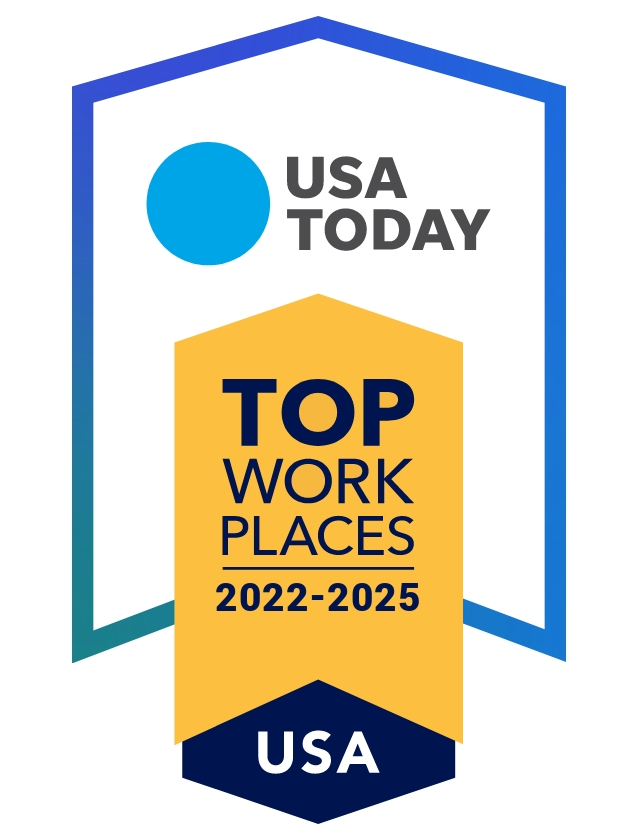 USA Today Top Places to Work logo